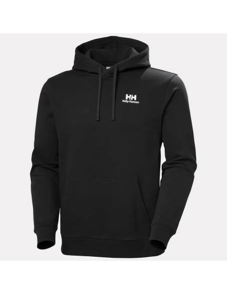Sudadera moda HELLY HANSEN CORE GRAPHIC HOOD NEGRA