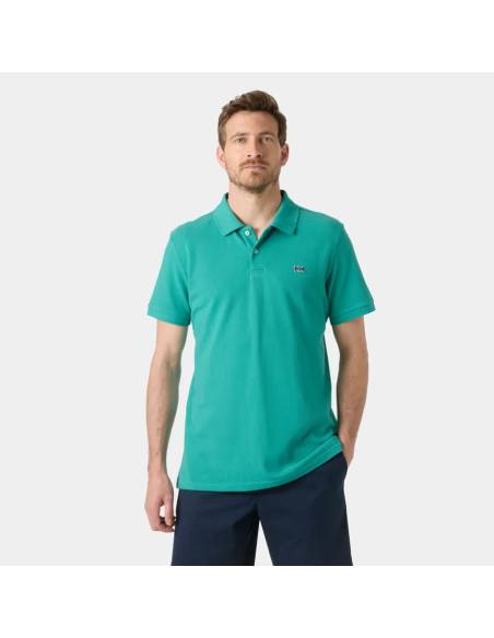 Polo moda HELLY HANSEN HUDSON PIQUE VERDE