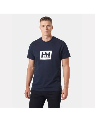 Camiseta moda HELLY HANSEN BOX MARINO
