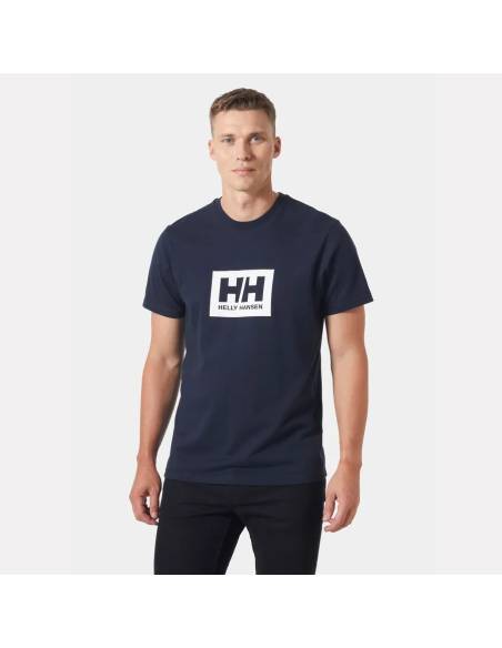 Camiseta moda HELLY HANSEN BOX MARINO