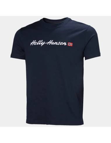 Camiseta moda HELLY HANSEN LOGO PECHO...