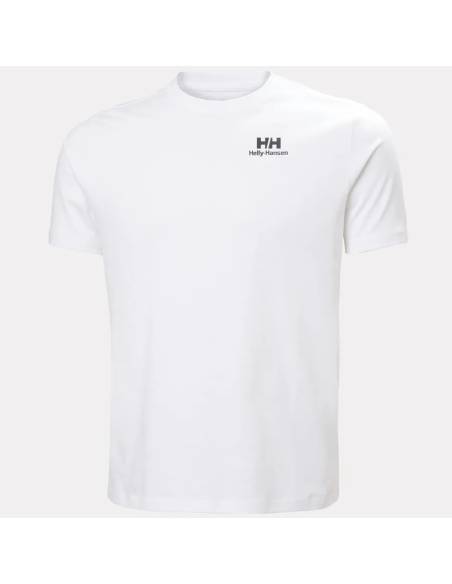 Camiseta moda HELLY HANSEN CORE GRAPHIC BLANCA