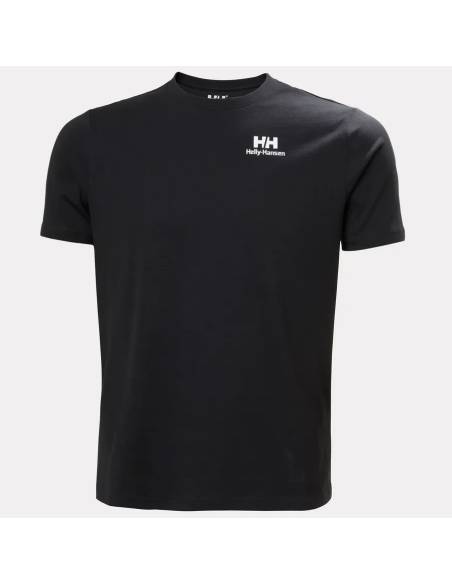 Camiseta moda HELLY HANSEN CORE GRAPHIC NEGRA