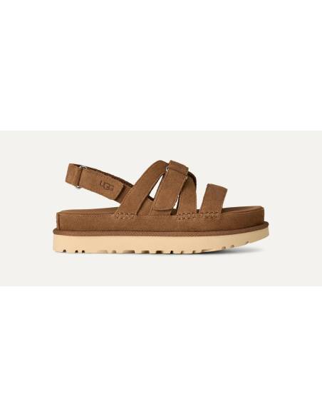 Sandalia mujer moda UGG GOLDENSTAR GLEAM MARRON