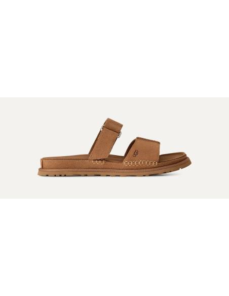 Sandalia mujer moda UGG GOLDENGAZE SLIDE MARRON