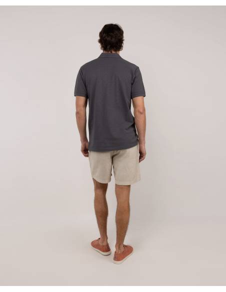 Polo moda EL GANSO PIQUE ANTRACITA