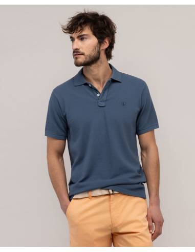 Polo moda EL GANSO PIQUE PETROLEO