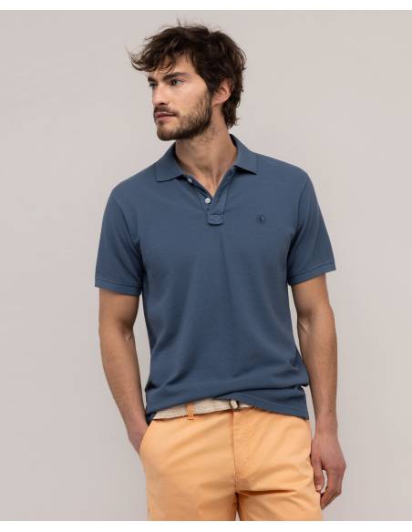 Polo moda EL GANSO PIQUE PETROLEO