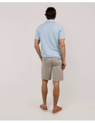 Polo moda EL GANSO PIQUE CELESTE