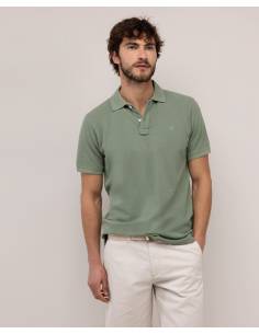 Polo moda EL GANSO PIQUE VERDE