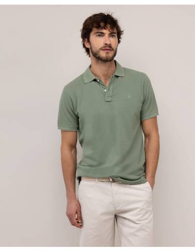 Polo moda EL GANSO PIQUE VERDE
