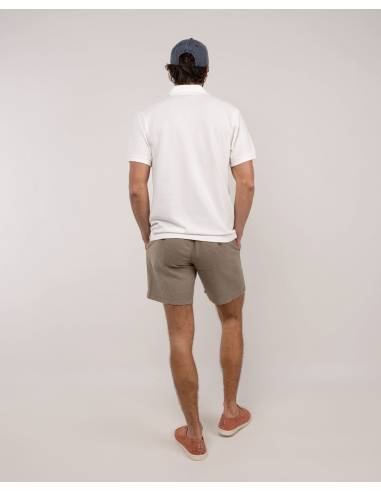 Polo moda EL GANSO PIQUE BLANCO