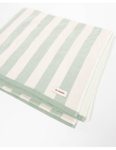Toalla moda EL GANSO RAYAS VERDES