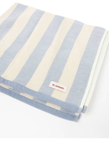 Toalla moda EL GANSO RAYAS AZULES