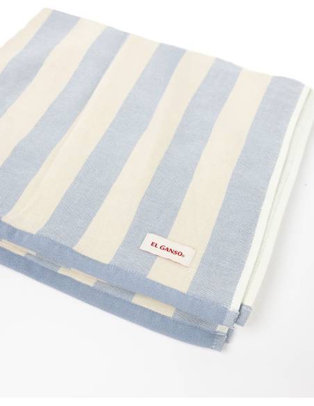 Toalla moda EL GANSO RAYAS AZULES