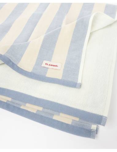 Toalla moda EL GANSO RAYAS AZULES