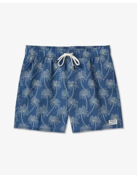 Bañador moda RVCA EXOTICA ESTAMPADO AZUL