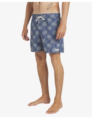 Bañador moda RVCA EXOTICA ESTAMPADO AZUL