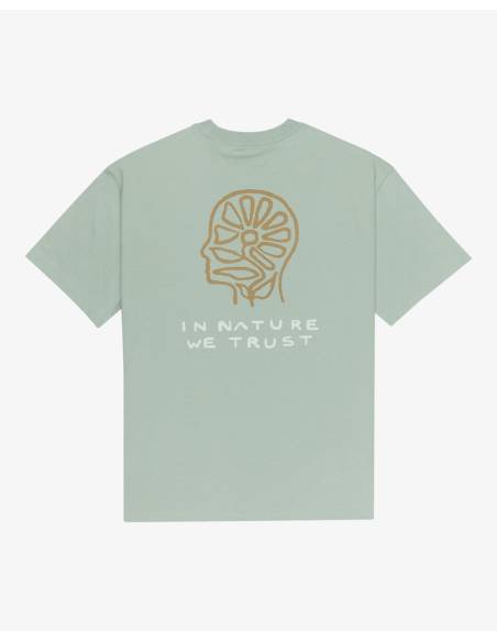 Camiseta moda RVCA IN NATURE MINT