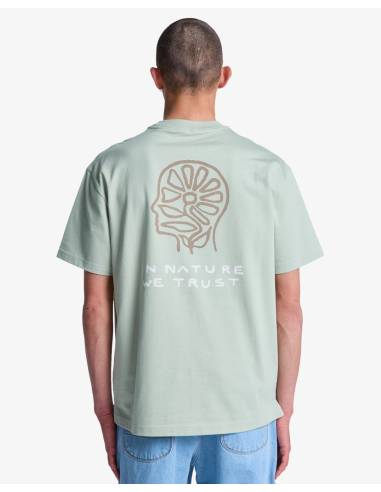 Camiseta moda RVCA IN NATURE MINT