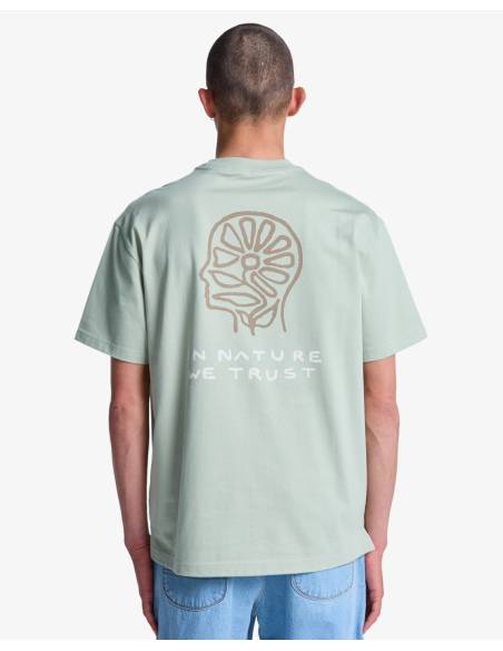 Camiseta moda RVCA IN NATURE MINT