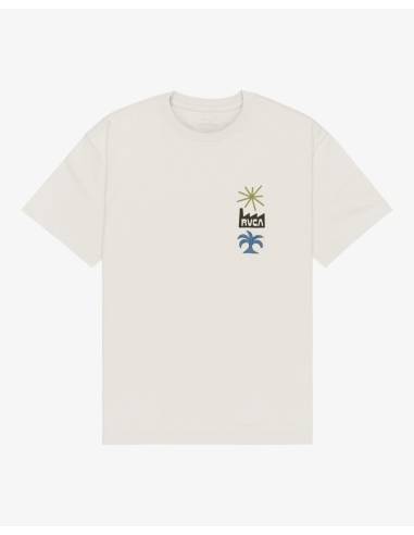 Camiseta moda RVCA MIRAGE BEIG