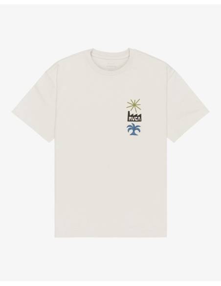 Camiseta moda RVCA MIRAGE BEIG