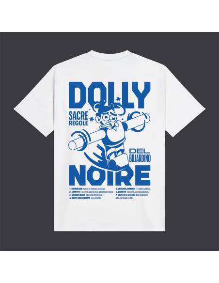 Camiseta moda DOLLY NOIRE NON RULARE BLANCA
