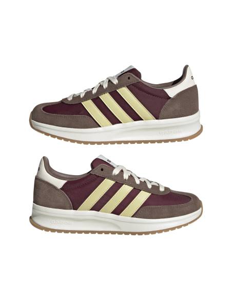 Zapatilla mujer moda ADIDAS RUN70 MARRON AMARILLA