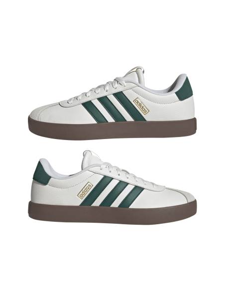 Zapatilla unisex moda ADIDAS VL COURT BLANCA Y VERDE
