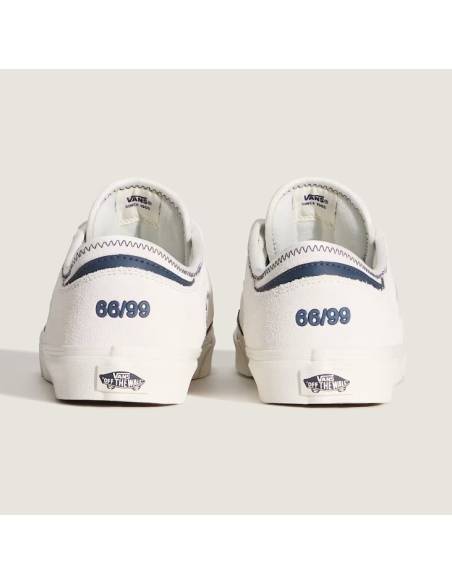 Zapatilla unisex moda VANS ROWLEY BLANCA Y MARINO