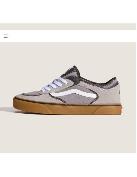 Zapatilla unisex moda VANS ROWLEY GRIS