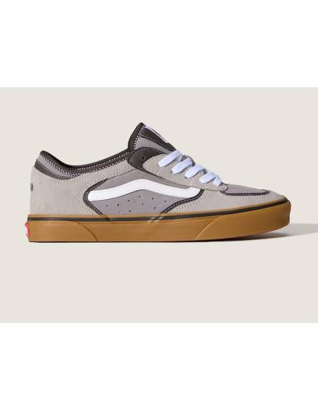 Zapatilla unisex moda VANS ROWLEY GRIS