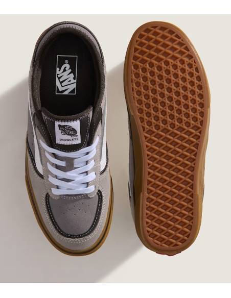 Zapatilla unisex moda VANS ROWLEY GRIS