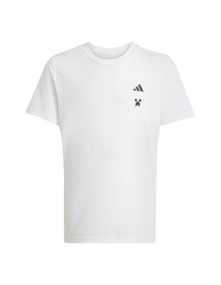 Camiseta junior moda ADIDAS MC POLI BLANCA