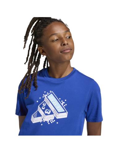Camiseta junior moda ADIDAS GAME ROYAL