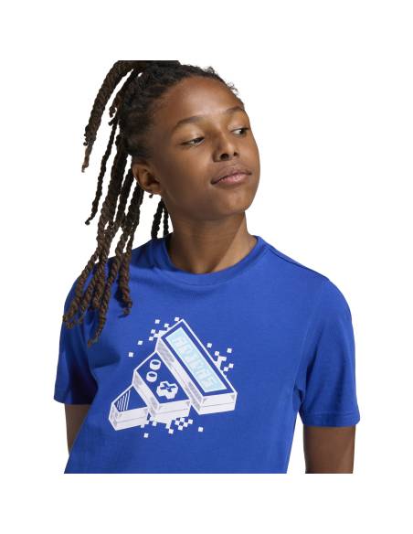 Camiseta junior moda ADIDAS GAME ROYAL
