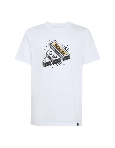 Camiseta junior moda ADIDAS GAME BLANCA