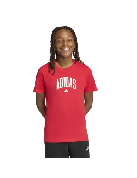 Camiseta junior moda ADIDAS COLLEGE ROJO