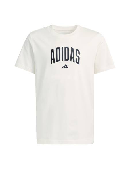 Camiseta junior moda ADIDAS COLLEGE BLANCO