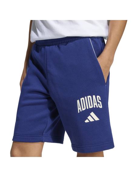 Bermuda junior moda ADIDAS COLLAGE COTTON MARINO