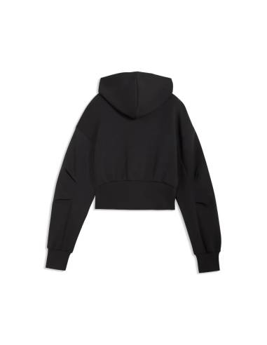 Sudadera moda PUMA HOOD OPEN NEGRA
