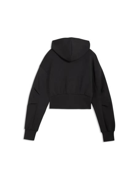 Sudadera moda PUMA HOOD OPEN NEGRA
