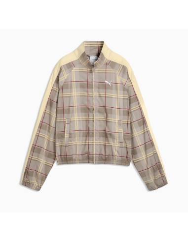 Sudadera mujer moda PUMA CUADROS WOVEN