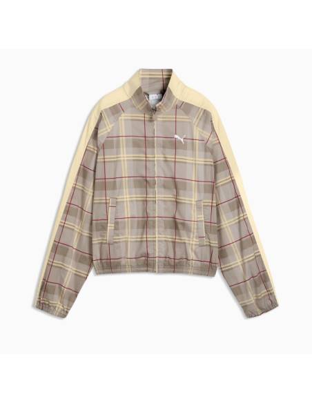 Sudadera mujer moda PUMA CUADROS WOVEN