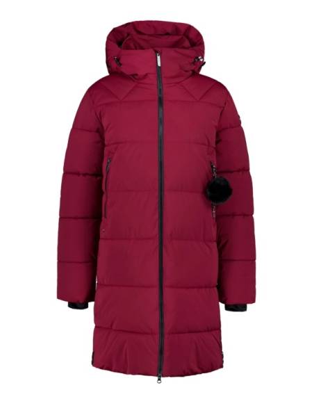 Abrigo moda LUHTA EISELE BURDEOS 232412361L 670