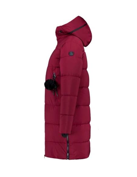 Abrigo moda LUHTA EISELE BURDEOS 232412361L 670