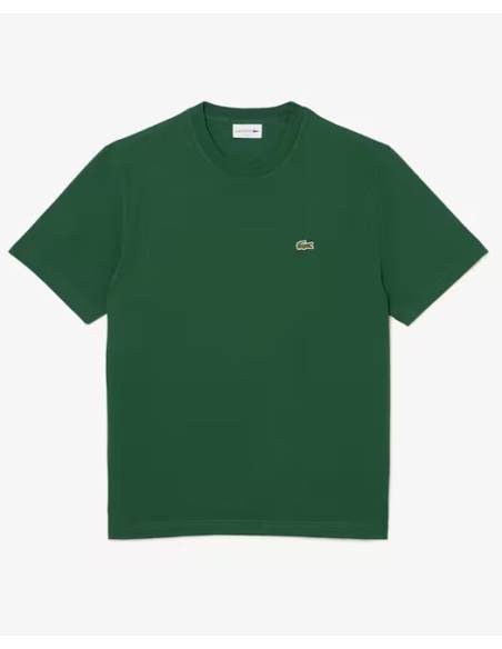 Camiseta moda LACOSTE MALE LOGO VERDE