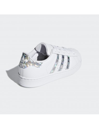 Zapatilla junior Adidas Superstar Plata